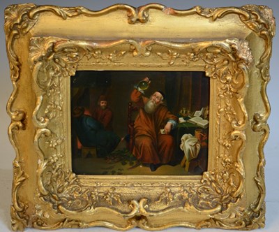 Lot 733 - 19th century European School Interior scene...