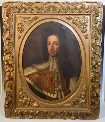 Lot 738 - After Sir Godfrey Kneller 
Portrait of King...