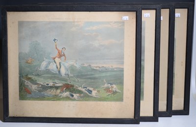 Lot 656 - After F. C. Turner 
The fox chase 
four...
