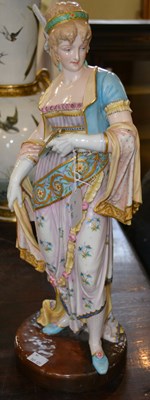 Lot 481 - Paul Duboy, a continental porcelain figure...