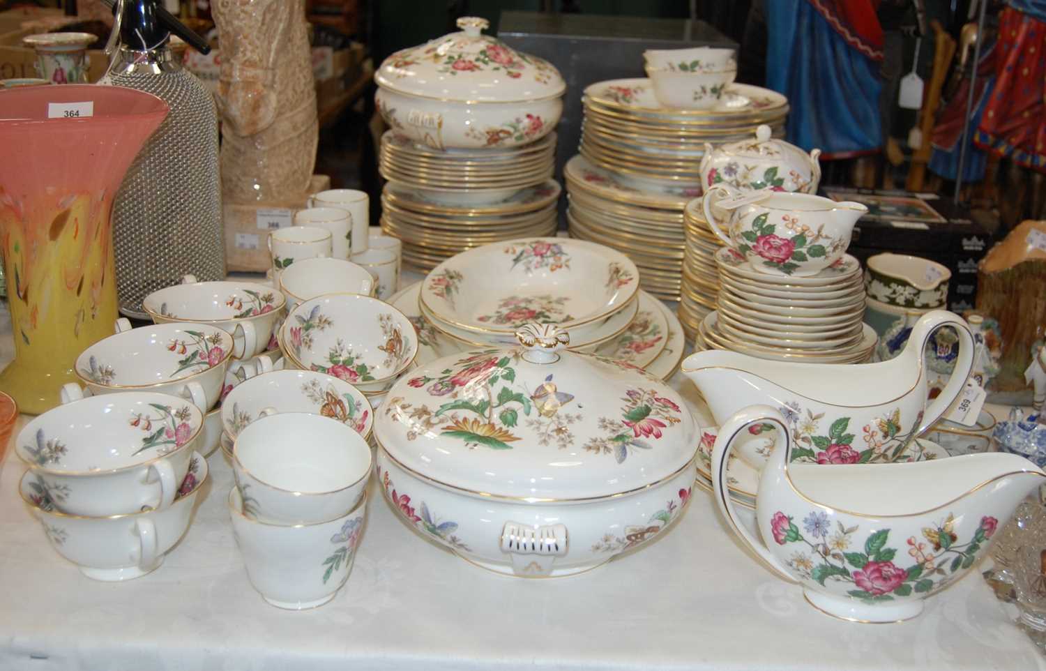 Lot 367 - An extensive Wedgwood 'Charnwood' pattern part...