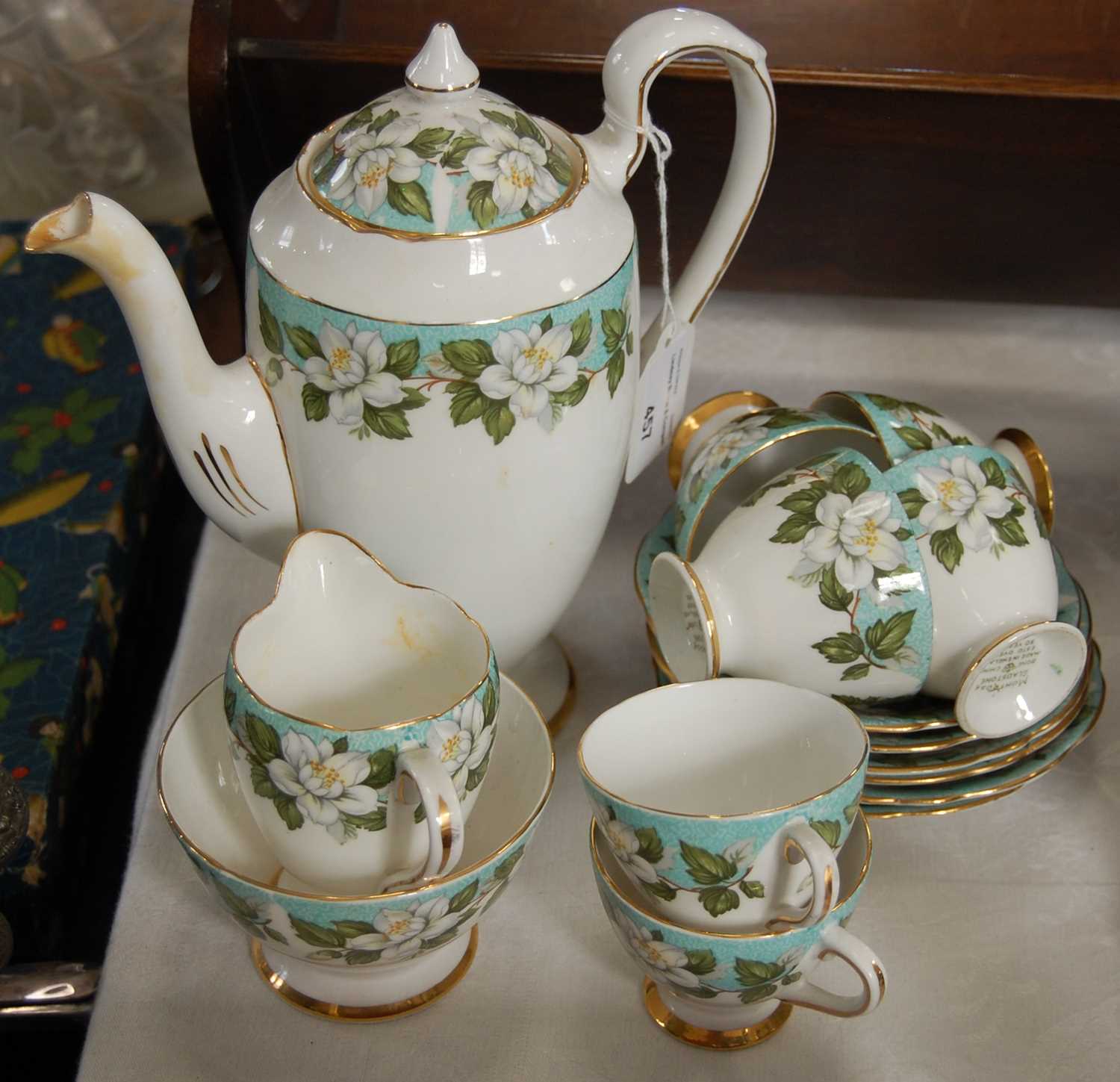 Lot 457 - A Montrose Gladstone bone china part tea set...