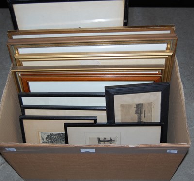 Lot 508 - A box of various decorative pictures and prints