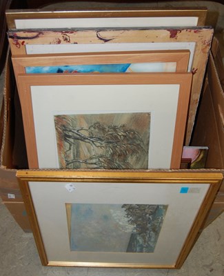 Lot 484 - Box - various decorative pictures and prints