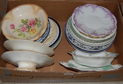 Lot 497 - Two boxes - assorted ceramics