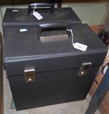 Lot 513 - Two boxes of assorted vintage records