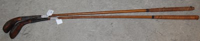 Lot 524 - A vintage hickory shafted long-nosed play club,...