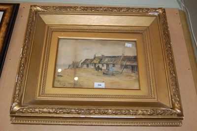 Lot 558 - John Smith (19th century) Cove, Aberdeenshire,...
