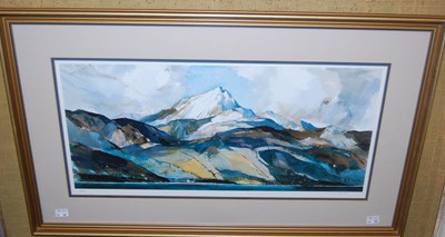 Lot 568 - After Tom Hovell Shanks, Snow Capped Mountain,...