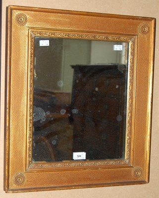 Lot 584 - A late 19th / early 20th century gilt framed...