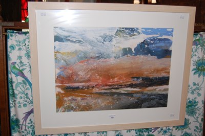 Lot 794 - John Lowrie, 'Shee Water', mixed media on paper