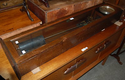 Lot 741 - An oak cased Synchronome Electric wall clock,...