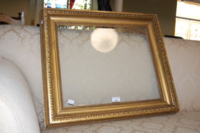 Lot 758 - A giltwood picture frame