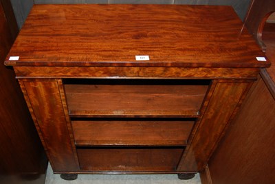 Lot 624 - A 19th century mahogany bookcase raised on...