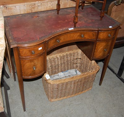 Lot 762 - An early 20th century mahogany and boxwood...