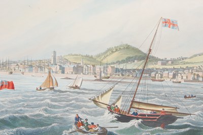 Lot 288 - After John Clark The Town of Dundee coloured...