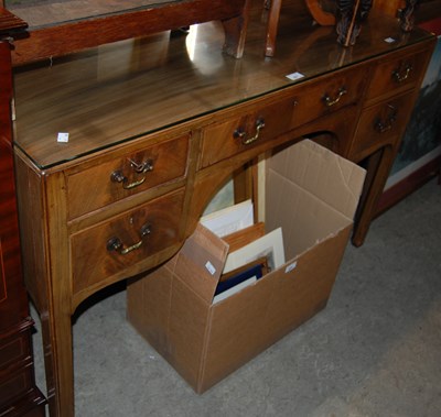 Lot 631 - An early 20th century mahogany George III...