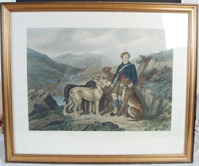 Lot 294 - After Fred Taylor Gillie and Deer-Hounds...