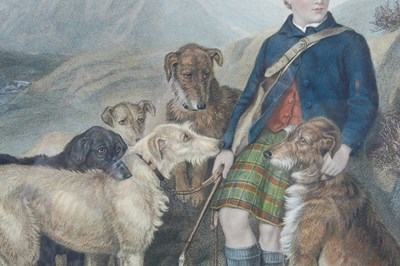 Lot 294 - After Fred Taylor Gillie and Deer-Hounds...