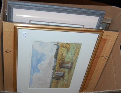 Lot 713 - Box - assorted decorative pictures and prints