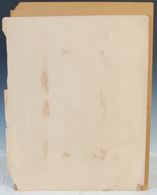 Lot 301 - 19th century British School Bust length sketch...