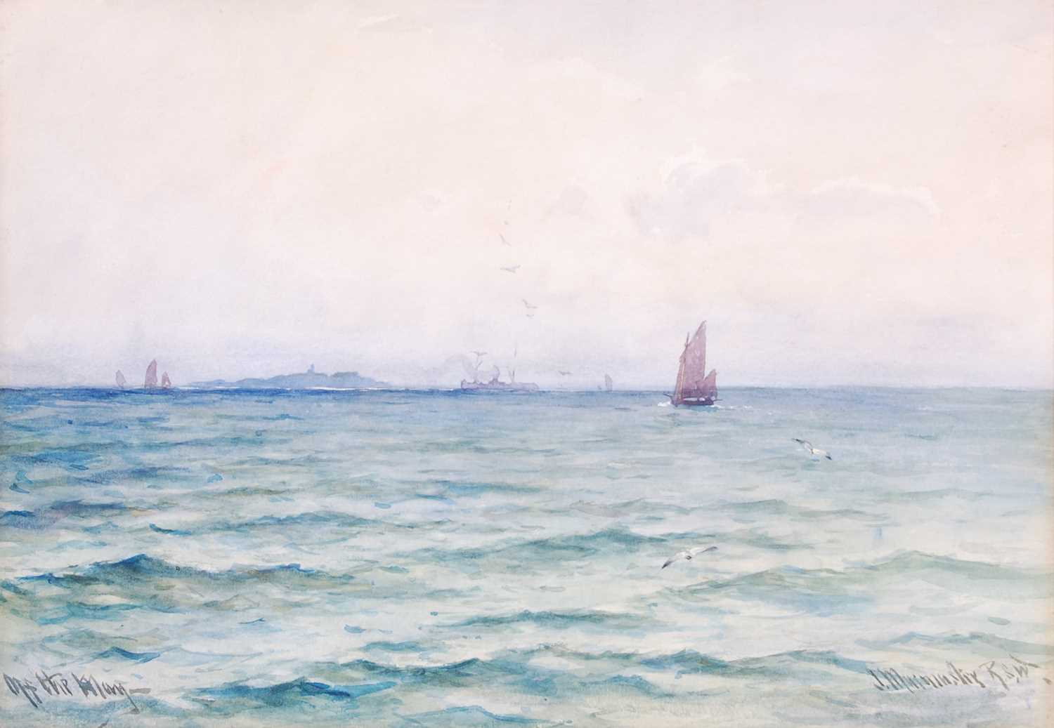 Lot 302 - James Macmaster RSW RBA (1856-1913) Off the...