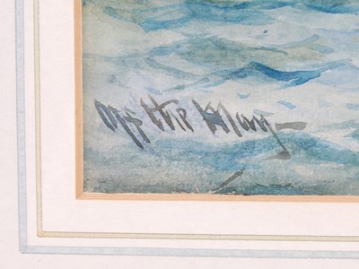 Lot 302 - James Macmaster RSW RBA (1856-1913) Off the...