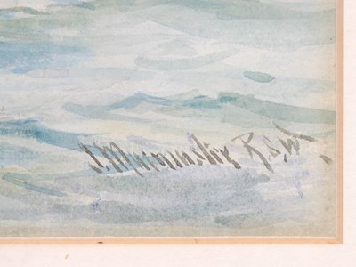 Lot 302 - James Macmaster RSW RBA (1856-1913) Off the...