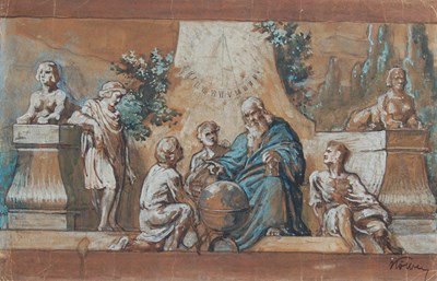 Lot 561 - 19th century European School, Allegorical...