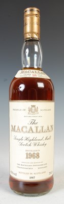 Lot 196 - The Macallan 18 years old Single Highland Malt Scotch Whisky