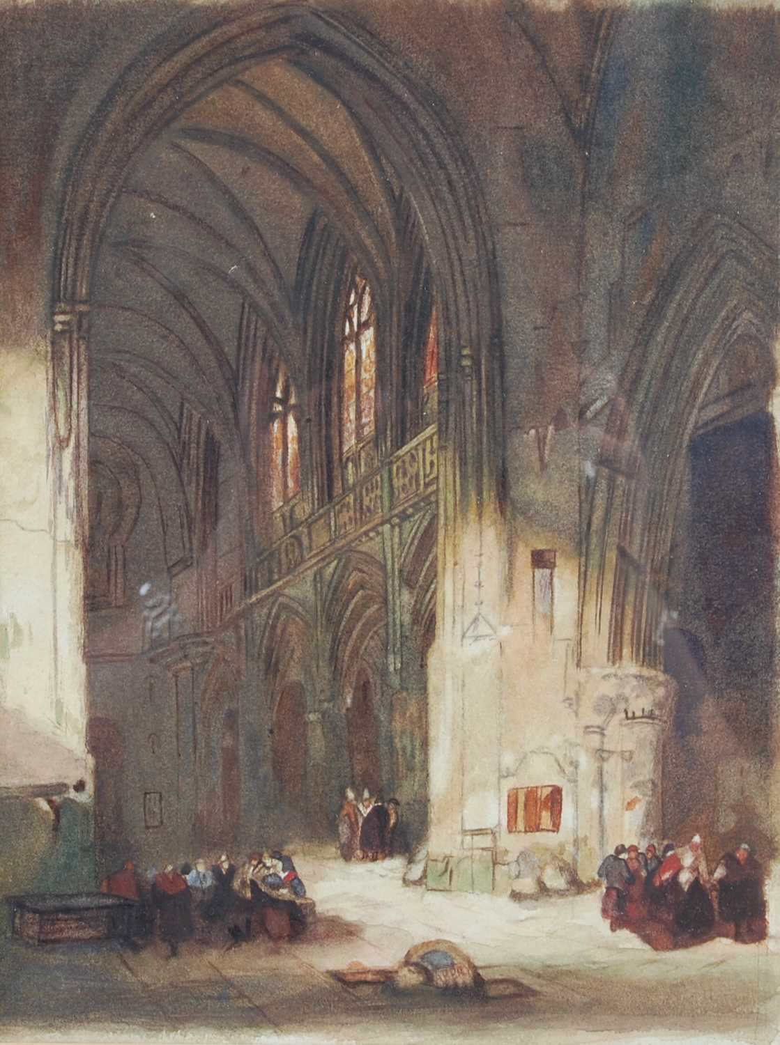 Lot 306 - Attributed to Edwin Austin Abbey (1852-1911)...