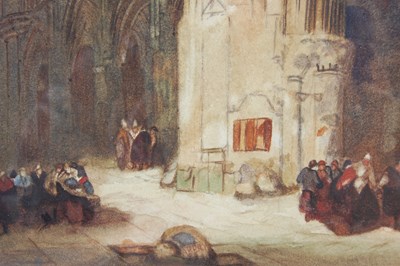 Lot 306 - Attributed to Edwin Austin Abbey (1852-1911)...