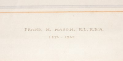Lot 310 - AR Frank Henry Mason (1876-1965) Tethered...