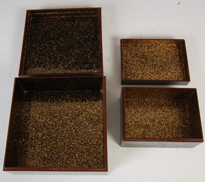 Lot 699 - A collection of Chinese lacquer ware, LING DAI MI & Co. & SHEN SHAO AN LANGKEE, FOOCHOW