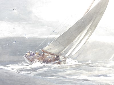 Lot 313 - AR Robert Craig-Wallace (1886-1969) A Regatta...
