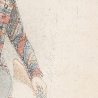 Lot 316 - 19th century British School Half length...