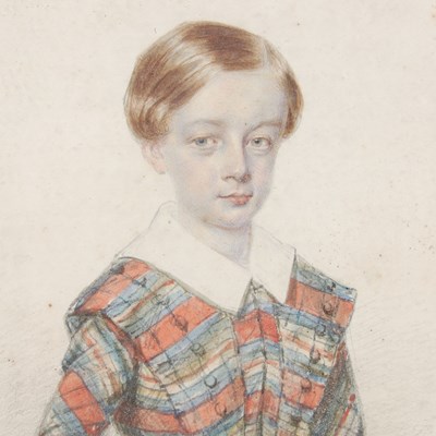 Lot 316 - 19th century British School Half length...