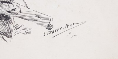 Lot 317 - Leonard Raven-Hill (1867-1942) Golfing...