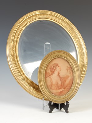 Lot 319 - After Angelica Kauffman A classical maiden and...