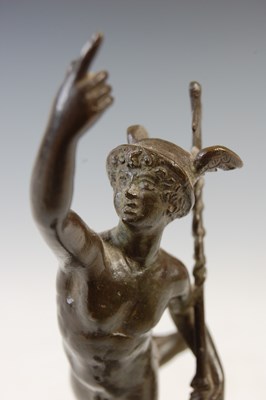 Lot 169 - After Giambologna, a bronze figure of Mercury, late 19th/ early 20th century