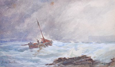 Lot 321 - John Hervey Oswald (1843-1895) Thurso Bay,...