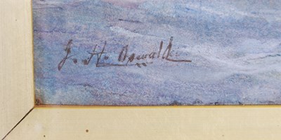 Lot 321 - John Hervey Oswald (1843-1895) Thurso Bay,...