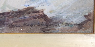 Lot 321 - John Hervey Oswald (1843-1895) Thurso Bay,...