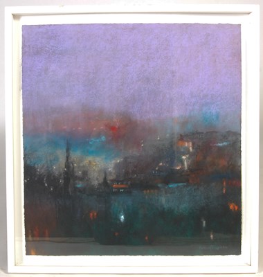 Lot 322 - AR Matthew Draper (b.1973) Nightime landscape...