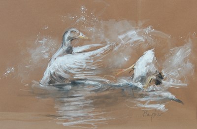 Lot 325 - AR Annabel Playfair Runner Ducks and Ducks two...