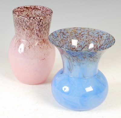 Lot 583 - Two Monart vases