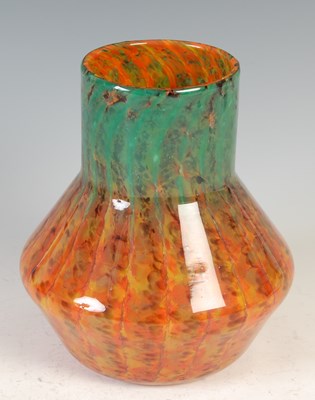 Lot 550 - A Monart vase, shape GA