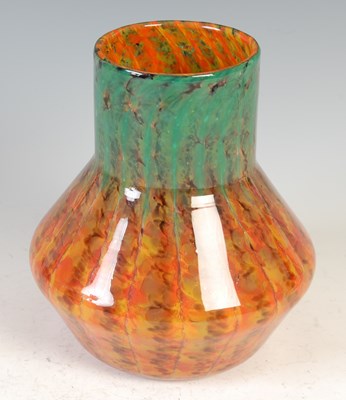 Lot 550 - A Monart vase, shape GA