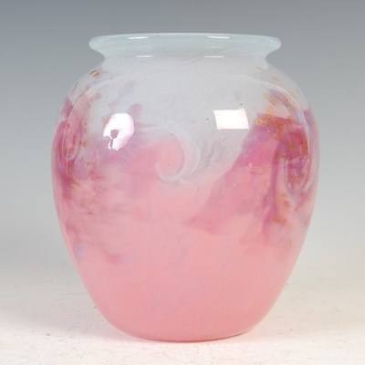Lot 552 - A Monart vase, shape HF