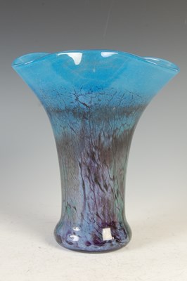 Lot 546 - A Monart vase, shape HB